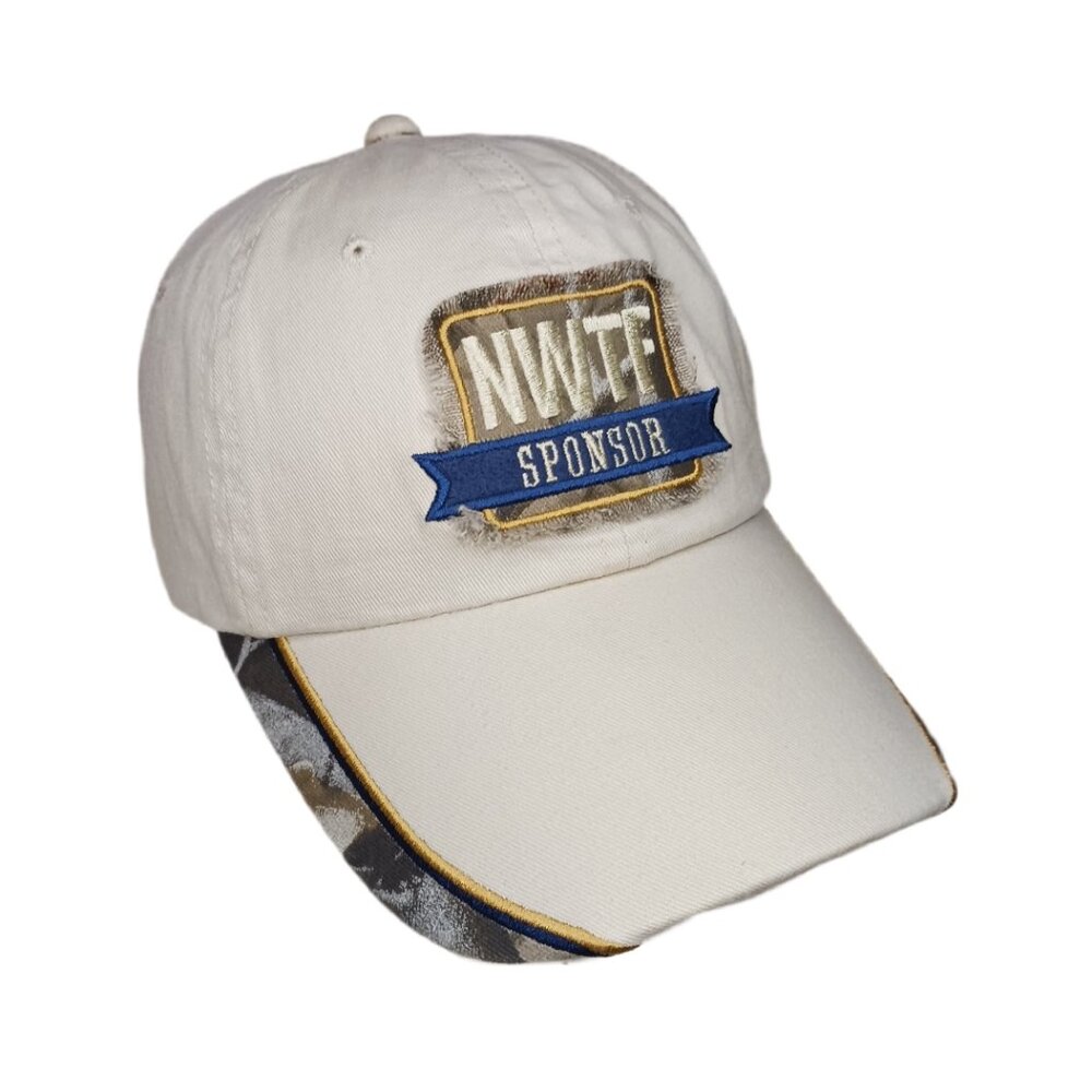 NWTF Hat Cap Mens Adjustable Buckle Strap National Wild Turkey Federation New